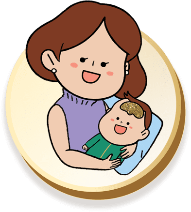 จับลูกเรอ หลังกินนม ป้องกันอาการแหวะนม - 2