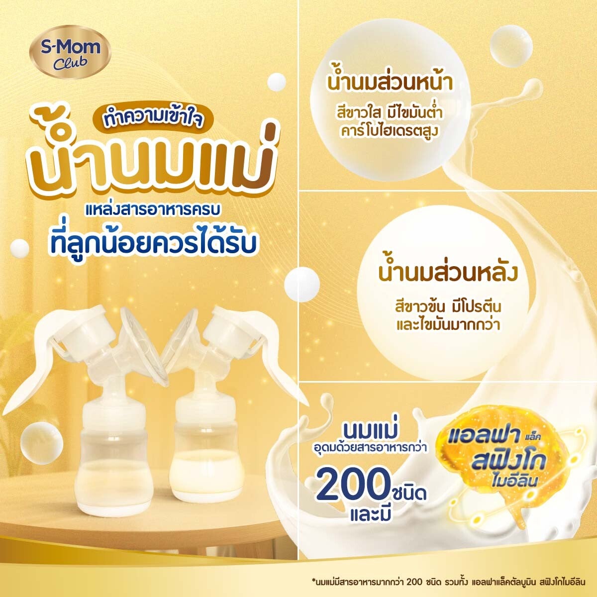 ภาพอินโฟกราฟิก ทำความเข้าใจน้ำนมแม่