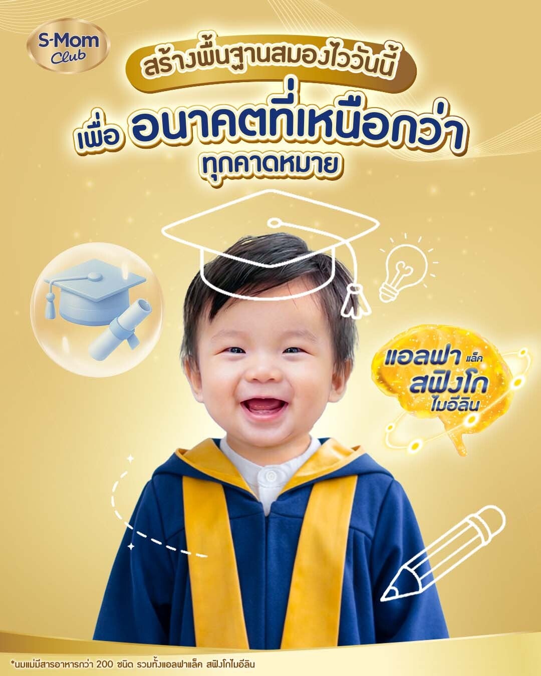 ภาพอินโฟกราฟิก สร้างพื้นฐานสมองไวให้ลูก