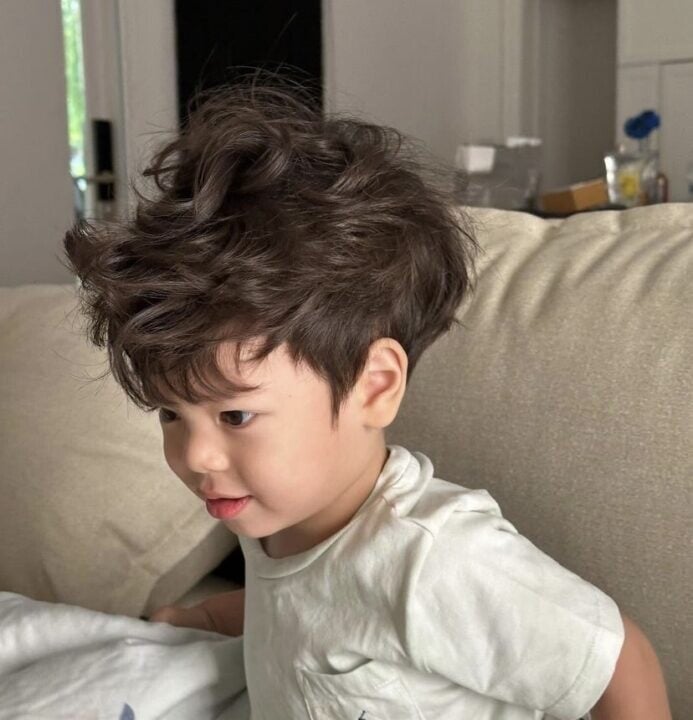 ทรงผมลูกชายดารา น้องไซอัลบลู