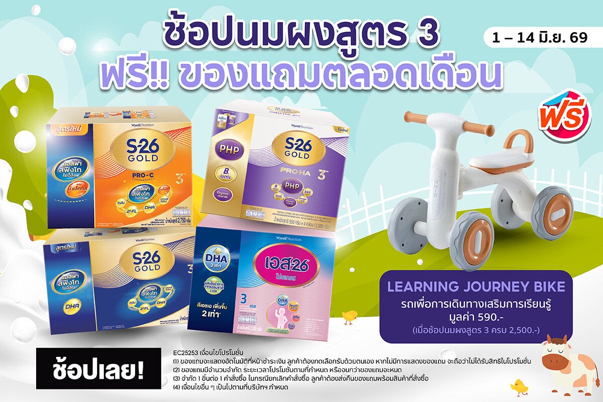 ของแถม รถ Learning Journey Bike