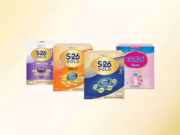 เปรียบเทียบนมผง S-26 สูตร 3