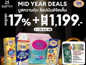 Mid Year Deals บูสความคุ้ม ช้อปมันส์จัดเต็ม ที่ Lazada