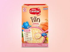 ซีรีแล็ค จูเนียร์ โจ๊ก (Cerelac Junior) ผสมแซลมอน ฟักทอง และแครอท